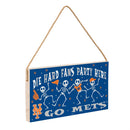 New York Mets Halloween Wood Wall Sign, 6x11