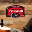 Houston Texans USA Embossed Steel Wall Sign, 11" x 17"