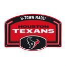 Houston Texans USA Embossed Steel Wall Sign, 11" x 17"