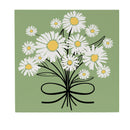 Daisy Scape Indoor Wall Decor, Wood, Bouquet, 12"x12"