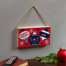 Washington Capitals Holiday Wood Wall Sign, 6x11