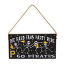 Pittsburgh Pirates Halloween Wood Wall Sign, 6x11