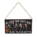 San Francisco Giants Halloween Wood Wall Sign, 6x11