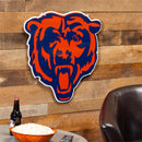 Chicago Bears Layered Metal Wall Art