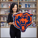 Chicago Bears Layered Metal Wall Art