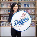 Los Angeles Dodgers Layered Metal Wall Art