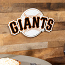 San Francisco Giants Layered Metal Wall Art