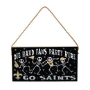 New Orleans Saints Halloween Wood Wall Sign, 6x11