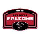 Atlanta Falcons USA Embossed Steel Wall Sign, 11" x 17"