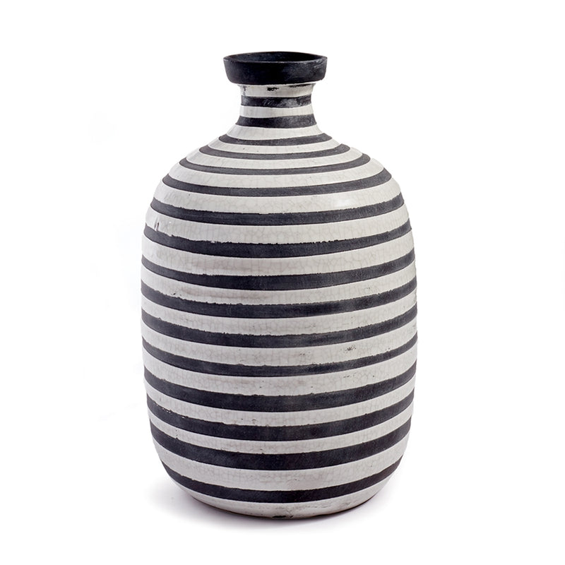 Napa Home Garden, MOMBASA STRIPES BOTTLE 14.5",sx219