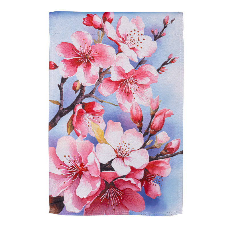 Cherry Blossom Suede House Flag
