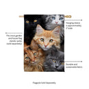 CATS! Suede House Flag