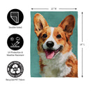 Camera Day Dogs, Corgi Suede GardenFlag
