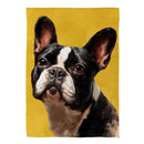 Pet Central Photo Dogs, French Bulldog Suede House Flag