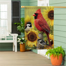 Sunflower Days Suede House Flag