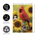 Sunflower Days Suede House Flag