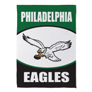 Philadelphia Eagles Throwback Suede Garden Flag