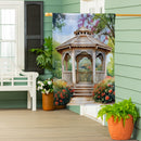 Garden Gazebo Suede House Flag
