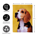 Camera Day Dogs, Beagle Suede Garden Flag
