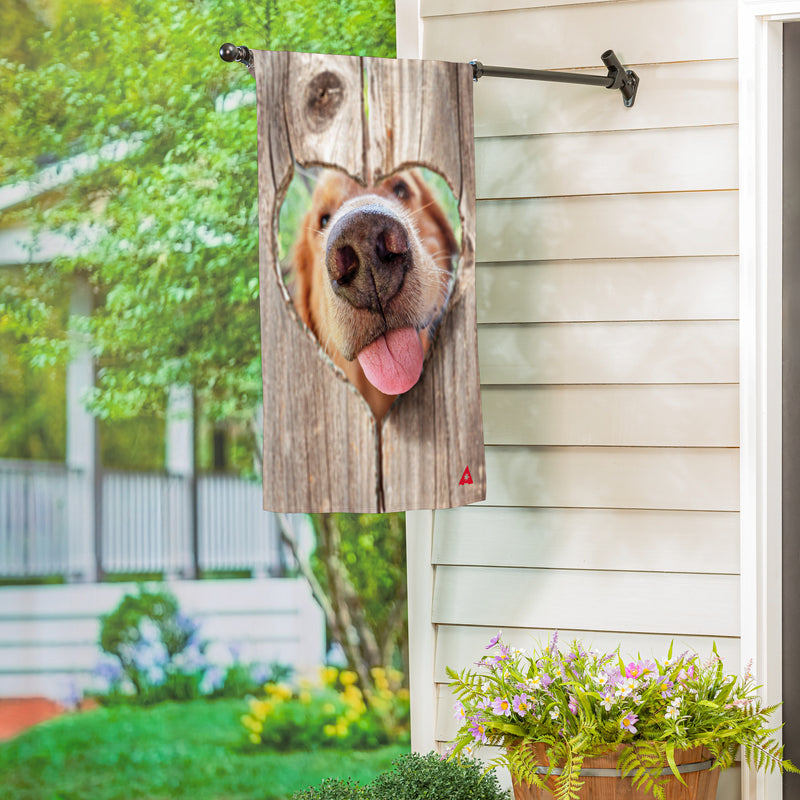 Love Smack Suede House Flag