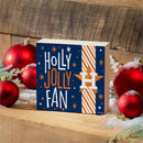 Houston Astros Plock, Holiday, 6x6
