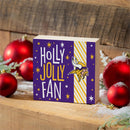 Minnesota Vikings Plock, Holiday, 6x6