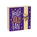 Minnesota Vikings Plock, Holiday, 6x6