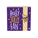 Minnesota Vikings Plock, Holiday, 6x6