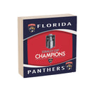 Florida Panthers, Stanley Cup 2025 Champions Plock, Down Home Fans, 6x6