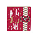 San Francisco 49ers Plock, Holiday, 6x6