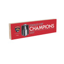 Florida Panthers, Stanley Cup 2025 Champions Mantle Sign, Down Home Fans, 5x18