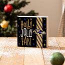 Baltimore Ravens Plock, Holiday, 6x6