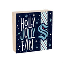 Seattle Kraken Plock, Holiday, 6x6