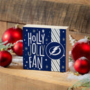 Tampa Bay Lightning Plock, Holiday, 6x6