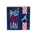 Atlanta Braves Plock, Holiday, 6x6