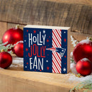 New England Patriots Plock, Holiday, 6x6