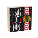 Chicago Blackhawks Plock, Holiday, 6x6