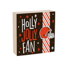 Cleveland Browns Plock, Holiday, 6x6