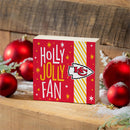 Kansas City Chiefs Plock, Holiday, 6x6
