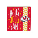 Kansas City Chiefs Plock, Holiday, 6x6
