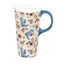 Petal & Plow Ceramic Perfect Cup, Cowboy Boots, 17oz, Gift Box