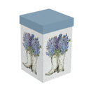 Petal & Plow Ceramic Perfect Cup, Cowboy Boots and Lavender 17oz, Gift Box