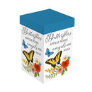 Memorial Travel Cup Ceramic Perfect Cup, Butterflies Appear, 17oz, Gift Box