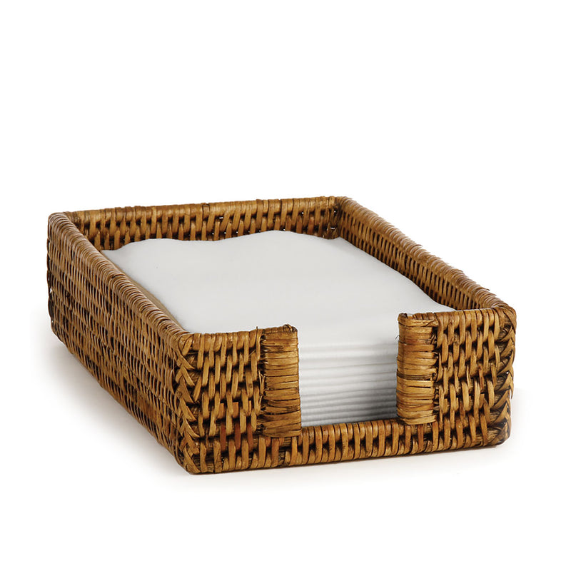 NAPA Home & Garden, BURMA RATTAN RECTANGULAR GUEST NAPKIN HOLDER,TN222