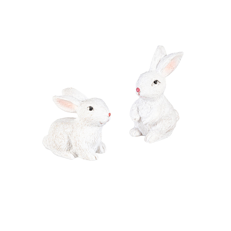 Bunny Bloom Pocket Token Resin Rabbit