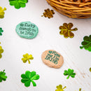Pocket Token, Resin St. Patrick's Day Stone