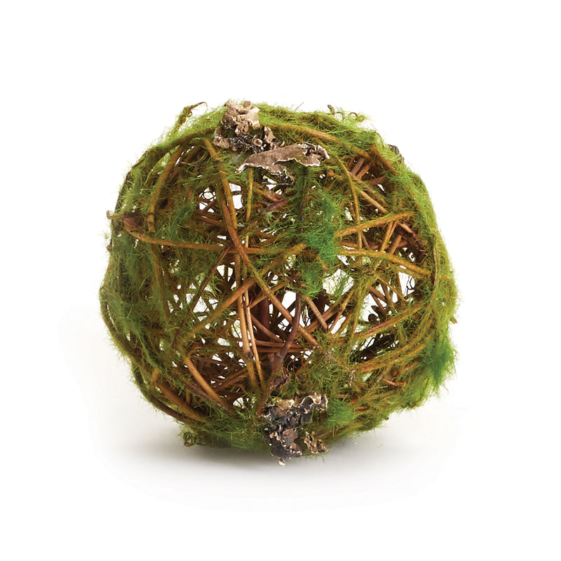 NAPA Home & Garden, MOSSY WRAPPED TWIG ORB 4",TP405