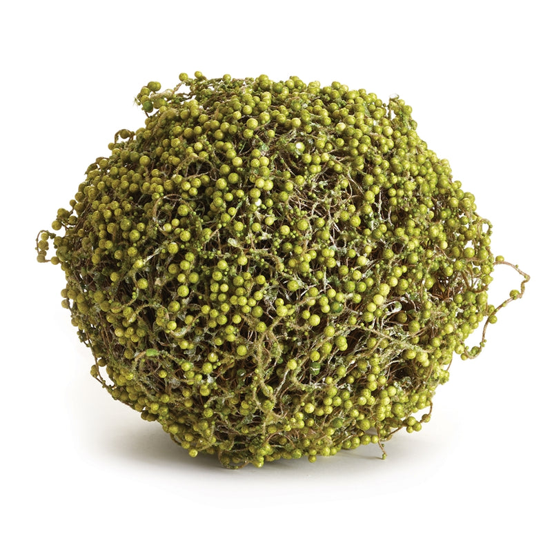 Napa Floral Collection-Green Berry Orb 7.75 inches