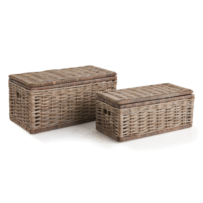 NAPA Home & Garden, NORMANDY STORAGE TRUNKS, SET OF 2,TW200GY