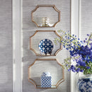 NAPA Home & Garden, HUDSON MIRRORED WALL SHELVES